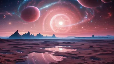 Pink Moon Space Space Wallpaper 4K 2560x1440 Pink, Moon, Gray, Ultrawide, QHD