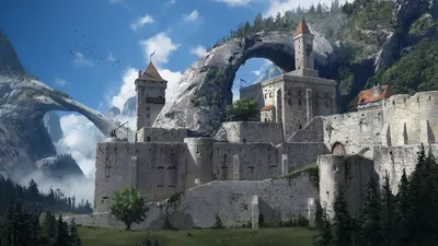 Calm Fantasy Wallpaper Wallpaper 4K, Fantasy category