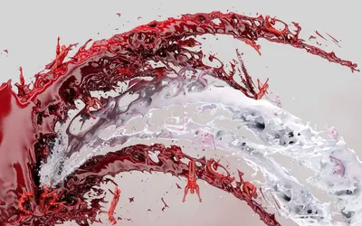 Vivid Abstract Wallpaper Abstract Wallpaper 4K 1920x1200 Abstract, Artistic, Hd, Pc, Desktop, Wallpaper, And, Background, Red, White, Liquid, Splashes, Gray, Ultrawide, Full HD