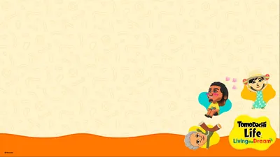 Tomodachi Life Living Dream Abstract Wallpaper 4K 1920x1080 Tomodachi, Life, Living, The, Dream, Desktop, Cream, Field, Orange, Wave, White, Ultrawide, Full HD