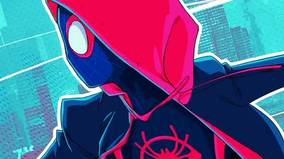 Calm Miles Wallpaper World Wallpaper 4K 7087x3987 Hd, Desktop, Wallpaper, Featuring, Miles, Morales, As, Spider-man, Movie, Into, Spider-verse, Wearing, Red, Brown, White, Ultrawide, 4K