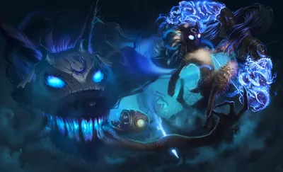 Kindred League Legends Video Game Games Wallpaper 4K 1920x1165 Kindred, (league, Of, Legends), Video, Game, Desktop, Brown, Pink, Ultrawide, Full HD