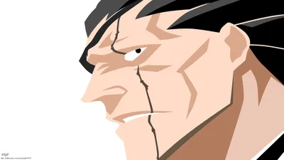 Bold Minimalist Wallpaper Minimal Wallpaper 4K 1920x1080 Minimalist, Scar, Black, Hair, Kenpachi, Zaraki, Anime, Bleach, Desktop, White, Ultrawide, Full HD