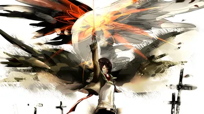 Mikasa Ackerman Attack Titan Dynamic Wallpaper 4K, Abstract category