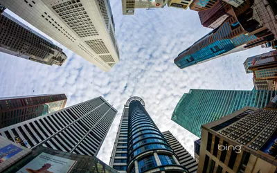 Moody Skyscrapers Wallpaper Nature Wallpaper 4K 1920x1200 Skyscrapers, Gray, White, Ultrawide, Full HD