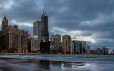 Dark Skyscraper Wallpaper World Wallpaper 4K 3840x2396 Skyscraper, Building, City, Man, Made, Chicago, Hd, Desktop, Gray, Brown, Ultrawide, 4K