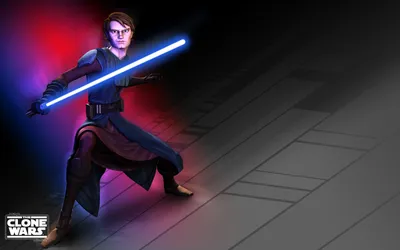 Anakin Skywalker Star Wars Clone Space Wallpaper 4K 1920x1200 Anakin, Skywalker, From, Star, Wars), The, Clone, Wields, Blue, Lightsaber, Desktop, Red, Brown, Ultrawide, Full HD