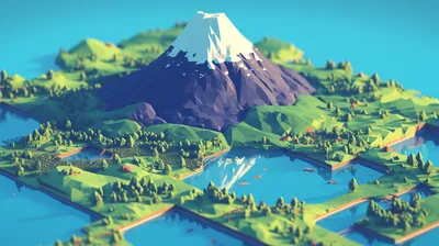 Misty Stylized Wallpaper Technology Wallpaper 4K 2912x1632 Stylized, Digital, Illustration, Of, Mount, Fuji, With, Vibrant, Colors, Desktop, Pink, Yellow, Ultrawide, QHD