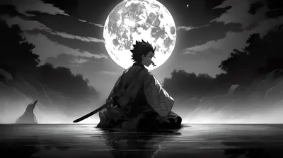Bright Tanjiro Wallpaper Space Wallpaper 4K 2563x1436 Hd, Desktop, Wallpaper, Featuring, Tanjiro, Kamado, From, Demon, Slayer, Kimetsu, Yaiba, Depicted, White, Gray, Ultrawide, QHD