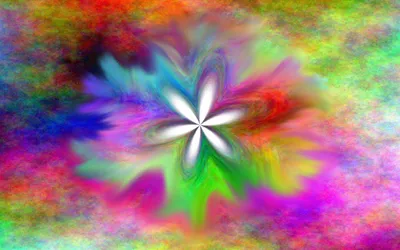 Abstract Colorful Radiant Abstract Wallpaper 4K 1920x1200 Abstract, Colorful, Hd, Pc, Desktop, Wallpaper, A, Radiant, White-petaled, Flower, Center, Amid, White, Gray, Ultrawide, Full HD