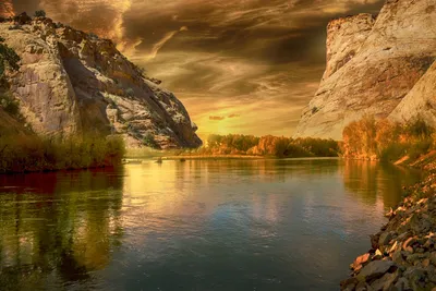 Calm Serene Wallpaper Nature Wallpaper 4K 7087x4724 4K, Ultra, Hd, Desktop, Wallpaper, Featuring, A, Serene, Lake, Surrounded, Rocky, Cliffs, Orange, Ultrawide