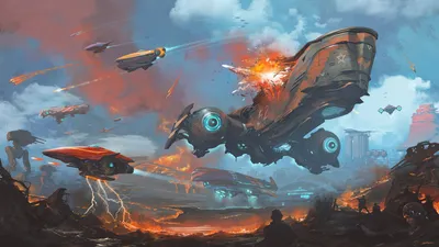 Sci Depicting Dramatic Wallpaper 4K, Space category
