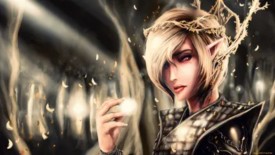 Bold Captivating Wallpaper Fantasy Wallpaper 4K 1920x1080 A, Captivating, Fantasy, Hd, Wallpaper, Featuring, An, Elf, Striking, Features, Intricate, Details, White, Ultrawide, Full HD