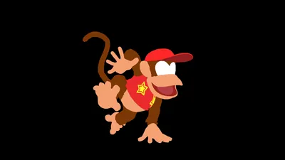 Radiant Minimalist Wallpaper Games Wallpaper 4K 1920x1080 Minimalist, Super, Smash, Bros., Nintendo, Diddy, Kong, Video, Game, 3ds, Wii, Orange, Purple, Ultrawide, Full HD