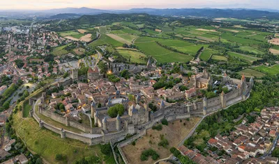 Vibrant Panoramic Wallpaper World Wallpaper 4K 1920x1133 Panoramic, Aerial, Hd, Desktop, Wallpaper, Of, A, Fortified, French, City, Medieval, Stone, White, Ultrawide, Full HD