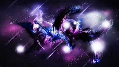 Sleek Abstract Wallpaper Abstract Wallpaper 4K 1920x1080 Abstract, Blue, And, Purple, Hd, Pc, Desktop, Wallpaper, Luminous, Spheres, Swirling, Colors, White, Gray, Ultrawide, Full HD