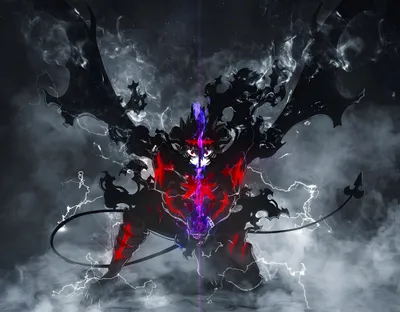 Asta Black Clover Black/Dark Wallpaper 4K 4256x3325 4K, Ultra, Hd, Pc, Wallpaper, Of, Asta, Black, Clover, Demonic, Black-winged, Gray, Square