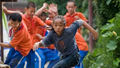 Jaden Smith Movie Abstract Wallpaper 4K 1920x1080 Jaden, Smith, Movie, The, Karate, Kid, (2010), Hd, Desktop, Red, Brown, Ultrawide, Full HD