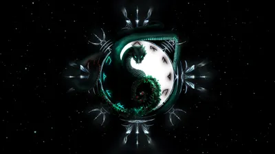 Dark Glowing Jormungandr Creature Intertwined Black/Dark Wallpaper 4K 6000x3376 A, Dark, 4K, Ultra, Hd, Wallpaper, Featuring, Glowing, Jormungandr, Creature, Intertwined, Yin, White, Ultrawide