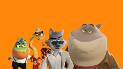 Misty Animated Wallpaper Abstract Wallpaper 4K 3840x2160 4K, Ultra, Hd, Desktop, Wallpaper, Featuring, Animated, Characters, Movie, Bad, Guys, Against, Orange, Purple, Ultrawide