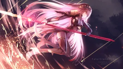 Scathach Fate Grand Order Abstract Wallpaper 4K 1920x1080 Hd, Desktop, Wallpaper, Featuring, Scathach, From, Fate/grand, Order., Fate, Grand, Anime, White, Ultrawide, Full HD