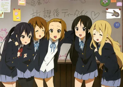 Dreamy Anime Wallpaper Abstract Wallpaper 4K 4242x2998 Anime, Characters, Azusa, Nakano, Yui, Hirasawa, Ritsu, Tainaka, Mio, Akiyama, Tsumugi, Kotobuki, Gray, Landscape, 4K