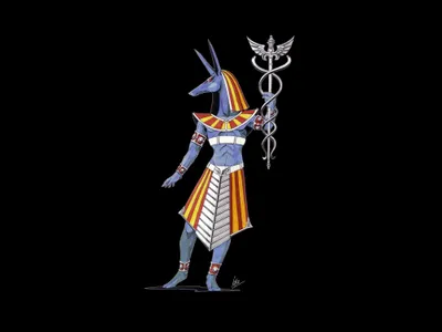 Anubis Fantasy Setting Deity Adorned Fantasy Wallpaper 4K 4000x3000 Hd, Desktop, Wallpaper, Featuring, Anubis, In, A, Fantasy, Setting, Deity, Adorned, Traditional, Gray, White, Landscape, 4K