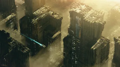 Futuristic Sci City World Wallpaper 4K 3840x2160 Futuristic, Sci, Fi, City, Desktop, Gray, Brown, Ultrawide, 4K