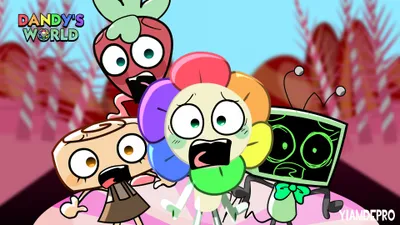 Dandy World Panicked Cars Wallpaper 4K 3840x2160 4K, Ultra, Hd, Pc, Desktop, Wallpaper, And, Background, Dandy, 039, World, Panicked, White, Pink, Ultrawide