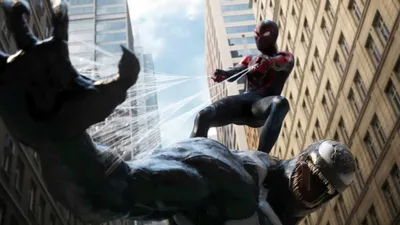 Spider Man Battling Venom Marvel Games Wallpaper 4K 3840x2160 Hd, Wallpaper, Of, Spider-man, Battling, Venom, In, Marvel's, Marvel, 039, Game, Desktop, White, Ultrawide, 4K