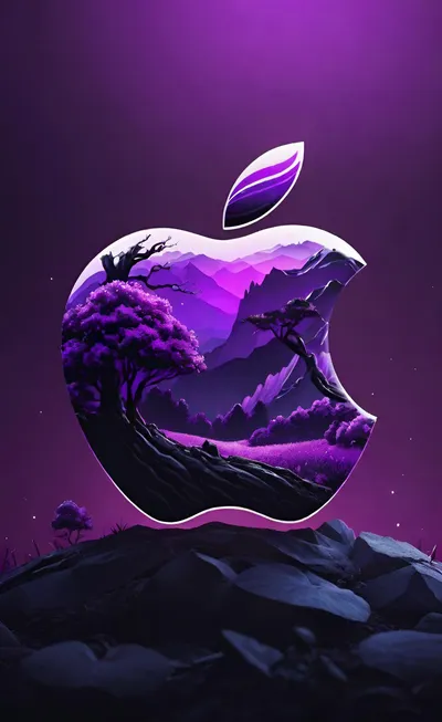 Serene Iphone Wallpaper Wallpaper 4K, Abstract category