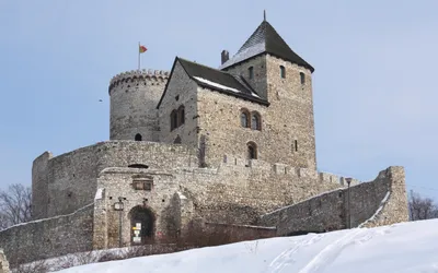 Historic Bedzin Castle Well Nature Wallpaper 4K 1920x1200 Hd, Desktop, Wallpaper, Featuring, The, Historic, Bedzin, Castle, Well-preserved, Man-made, Stone, Fortress, Gray, Ultrawide, Full HD