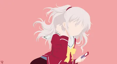 Radiant Minimalist Wallpaper Minimal Wallpaper 4K 8350x4622 Minimalist, 8k, Ultra, Hd, Anime, Wallpaper, Of, Nao, Tomori, Charlotte, Flowing, White, Pink, Gray, Ultrawide, 4K