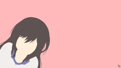 Minimalist Hotaru Ichijou Minimal Wallpaper 4K 1920x1080 A, Minimalist, Hd, Wallpaper, Featuring, Hotaru, Ichijou, From, Non, Biyori, Showcasing, Her, Pink, Brown, White, Ultrawide, Full HD