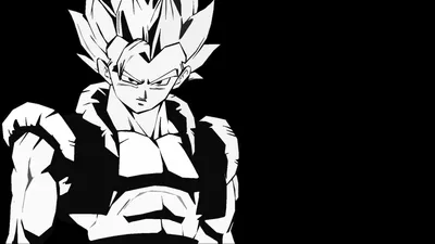 Black White Minimalist Minimal Wallpaper 4K 1920x1080 Black, And, White, Minimalist, Anime-style, Hd, Desktop, Wallpaper, Featuring, Gogeta, Dragon, Ball, Ultrawide, Full HD