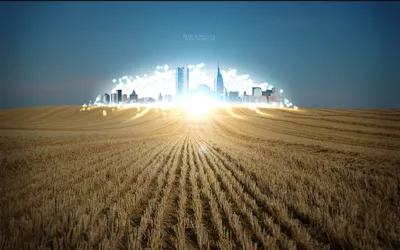Sky Field Sci City World Wallpaper 4K 1920x1200 Sky, Field, Sci, Fi, City, Desktop, White, Ultrawide, Full HD