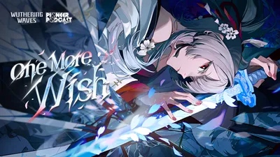 Hiyuki Wuthering Waves Poised Glowing Games Wallpaper 4K 2560x1440 Hiyuki, Wuthering, Waves:, Poised, With, A, Glowing, Blue, Sword, Among, White, Ultrawide, QHD