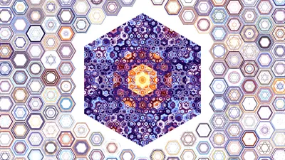 Minimalist Abstract Fractal Design Minimal Wallpaper 4K 1920x1080 Hd, Pc, Desktop, Wallpaper, Featuring, A, Minimalist, Abstract, Fractal, Design, Vibrant, Hexagon, White, Ultrawide, Full HD