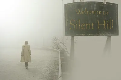 Radiant Person Wallpaper Nature Wallpaper 4K 3504x2332 A, Person, In, Yellow, Coat, Walks, Along, Foggy, Road, Welcome, Silent, Hill, Gray, Ultrawide, QHD
