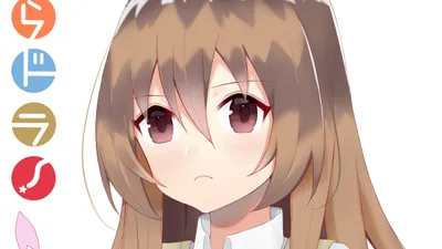 Taiga Aisaka Anime Toradora Abstract Wallpaper 4K 2480x1396 Taiga, Aisaka, Anime, Toradora!, Hd, Desktop, Wallpaper, White, Gray, Ultrawide, Full HD