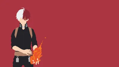 Radiant Minimalist Wallpaper Minimal Wallpaper 4K 3840x2160 Minimalist, 4K, Ultra, Hd, Desktop, Wallpaper, Featuring, Shoto, Todoroki, Hero, Academia, Distinctive, Brown, Black, Ultrawide