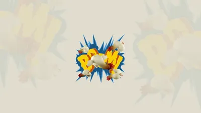 Chicken Boom Abstract Wallpaper 4K, Abstract category
