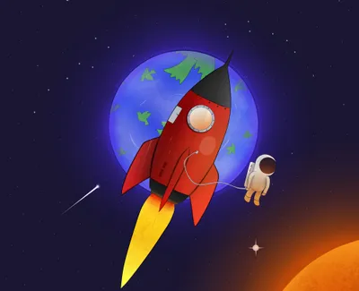 Radiant Planet Wallpaper Space Wallpaper 4K 4000x3253 Planet, Rocket, Space, Sci, Fi, Astronaut, Hd, Desktop, Red, Pink, Brown, Square, 4K