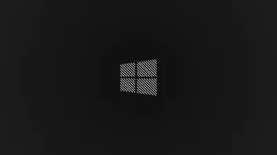 Windows Dark Minimal Technology Wallpaper 4K 5120x2880