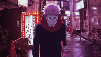 Anime Jjk Cave Abstract Wallpaper 4K 3840x2160 White