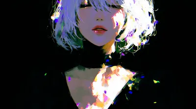 Quad Cyberpunk Anime Yorha Type Technology Wallpaper 4K 3840x2152 2k, Quad, Hd, Cyberpunk, Anime, Wallpaper, Of, Yorha, Type, Nier, Automata, Close-up, Black, White, Gray, Ultrawide, 4K