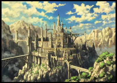 Majestic Castle Sits Atop Rugged Nature Wallpaper 4K 2339x1654 A, Majestic, Castle, Sits, Atop, Rugged, Mountains, Surrounded, Clouds, Greenery, Creating, Captivating, Gray, Landscape, Full HD