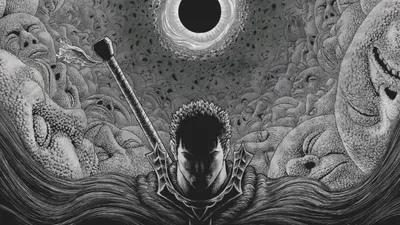 Sleek Berserk Wallpaper Abstract Wallpaper 4K 2560x1440 Gray