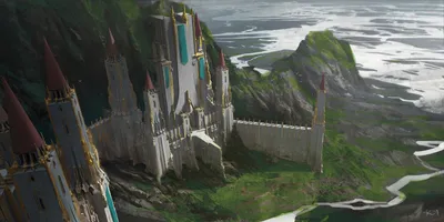 Epic Fantasy Wallpaper Fantasy Wallpaper 4K 3000x1500 Fantasy, Castle, Hd, Desktop, Wallpaper, Background, Image, Gray, White, Ultrawide, QHD