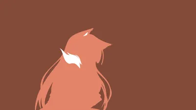 Minimalist Animal Ears Brown Hair Animals Wallpaper 4K 1920x1080 Minimalist, Animal, Ears, Brown, Hair, Long, Holo, Spice, Amp, Wolf, Anime, Desktop, Orange, Ultrawide, Full HD
